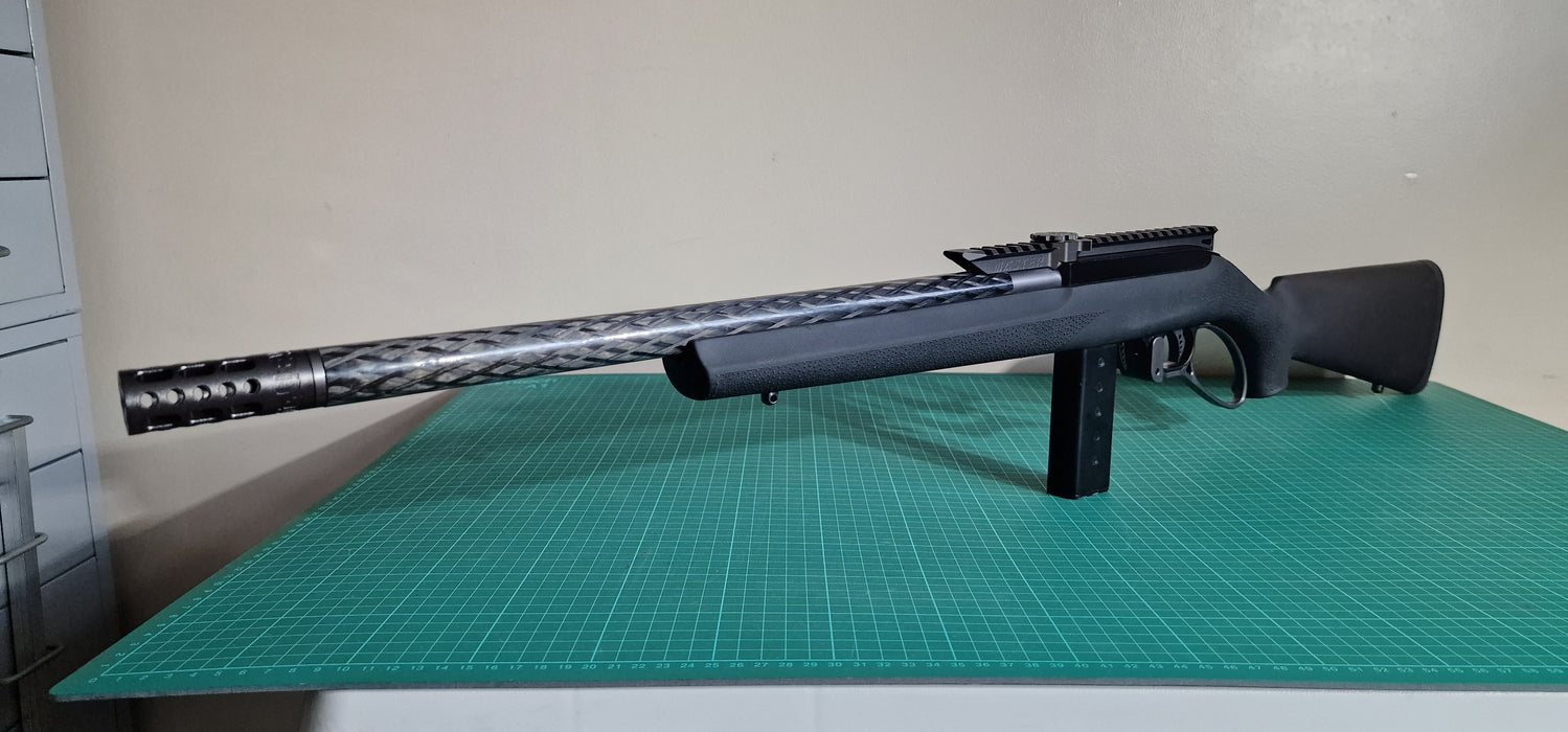 "The Carbon Hogue" FULL CUSTOM Underlever KC-02 Sniper build