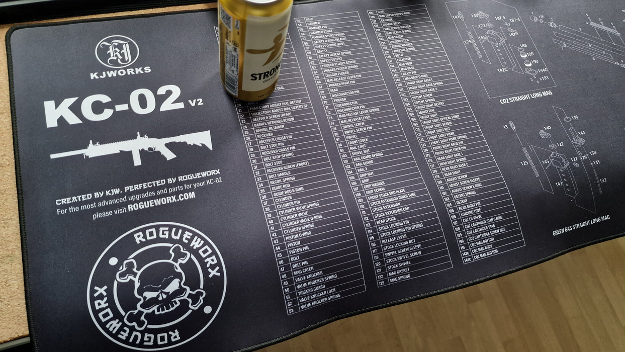 KC-02 Gun Cleaning and Work Bench Mat