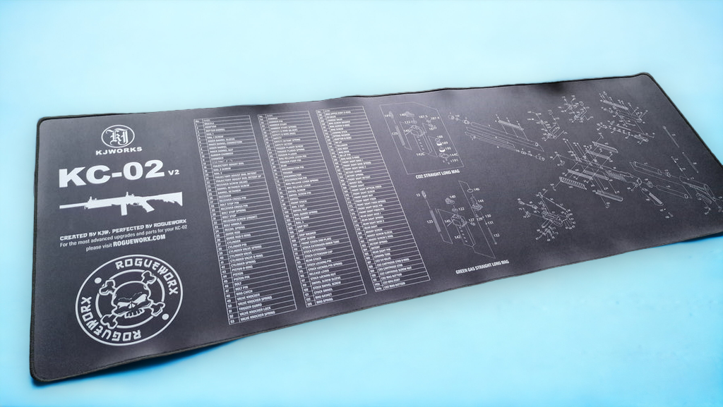 KC-02 Gun Cleaning and Work Bench Mat