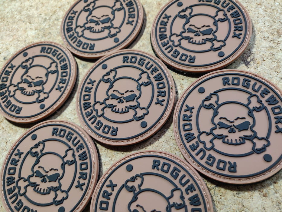 PATCH ROGUEWORX ROND - COYOTE TAN