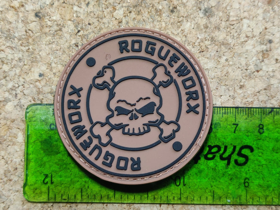 PATCH ROGUEWORX ROND - COYOTE TAN