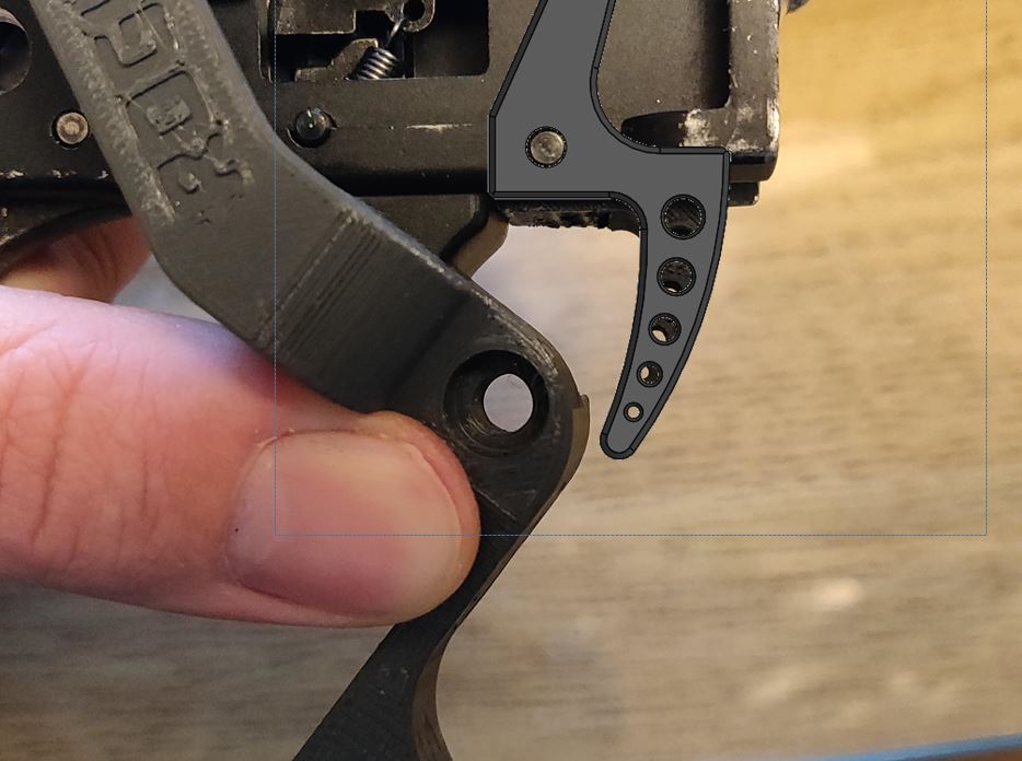 SICKLE™ KC-02 MAG RELEASE LEVER